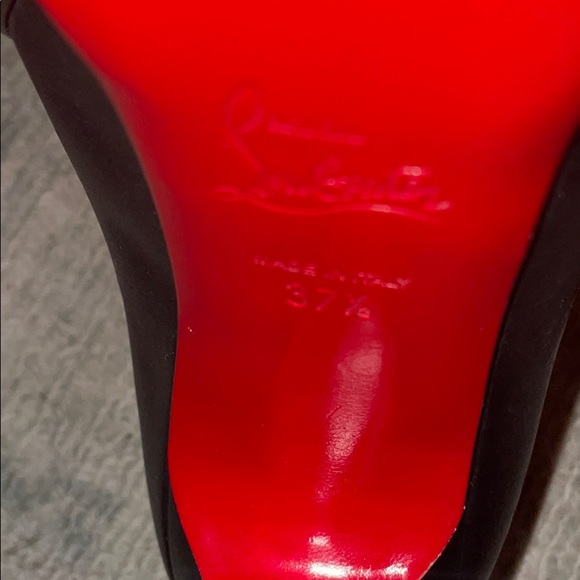 Christian Louboutins BNIB calfskin leather booties - Picture 11 of 12